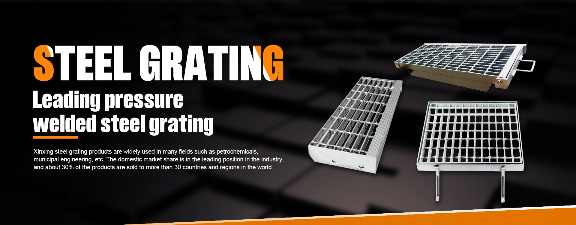 steel grating panel, steel grating size, galvanized steel grating