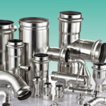 ステンレス鋼パイプと継手